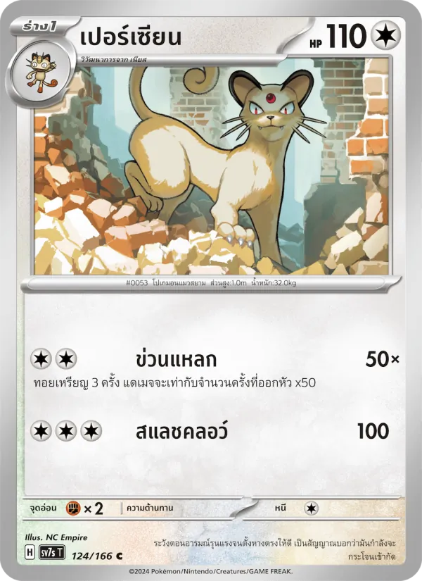Kaart เปอร์เซียน uit แสงนำทางแห่งสเตลลาร์, nummer 124/166