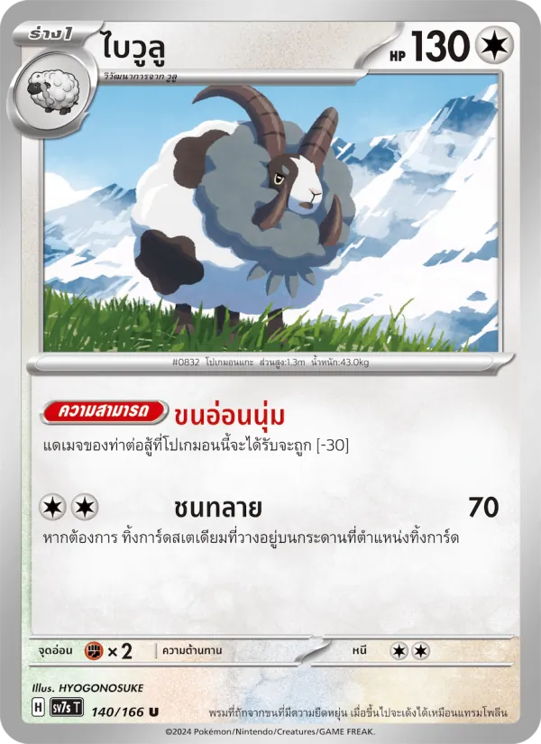 Kaart ไบวูลู uit แสงนำทางแห่งสเตลลาร์, nummer 140/166