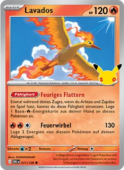 Karte Lavados aus 30 Jahre, Nummer 011/128