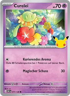 Karte Curelei aus 30 Jahre, Nummer 077/128