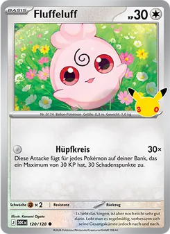 Karte Fluffeluff aus 30 Jahre, Nummer 120/128