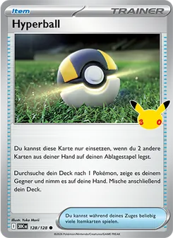 Karte Hyperball aus 30 Jahre, Nummer 128/128