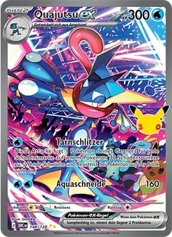 Karte Quajutsu-ex aus 30 Jahre, Nummer 148/128