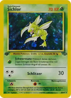 Karte Sichlor aus Dschungel, Nummer 10/64