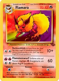 Karte Flamara aus Dschungel, Nummer 19/64