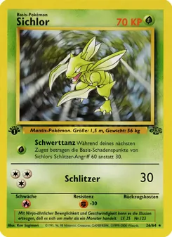 Karte Sichlor aus Dschungel, Nummer 26/64
