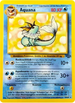 Karte Aquana aus Dschungel, Nummer 28/64