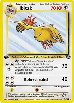 Karte Ibitak aus Dschungel, Nummer 36/64