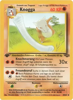 Karte Knogga aus Dschungel, Nummer 39/64