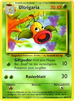 Karte Ultrigaria aus Dschungel, Nummer 48/64