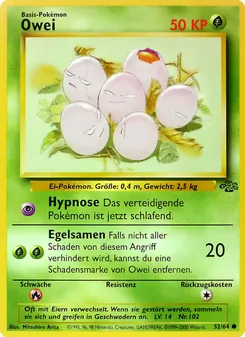 Karte Owei aus Dschungel, Nummer 52/64