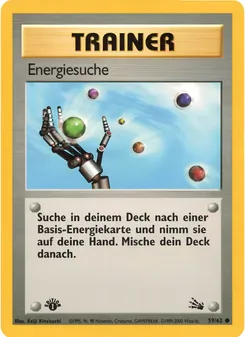Karte Energiesuche aus Fossil, Nummer 59/62