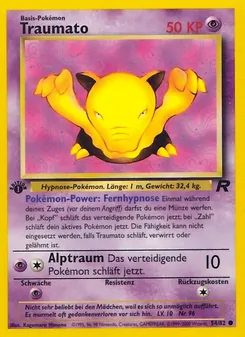 Karte Traumato aus Team Rocket, Nummer 54/82