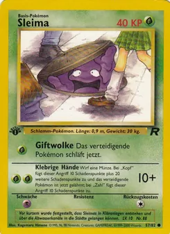 Karte Sleima aus Team Rocket, Nummer 57/82