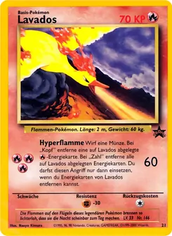 Karte Lavados aus Wizards Black Star Promos, Nummer 21/53