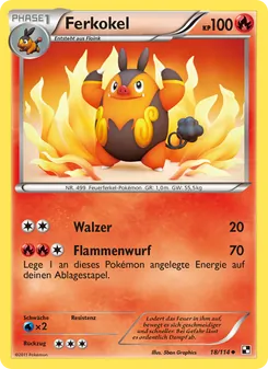 Karte Ferkokel aus Schwarz & Weiß, Nummer 18/114
