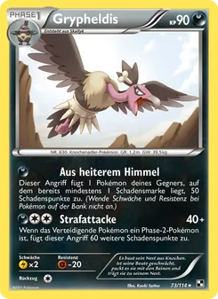 Karte Grypheldis aus Schwarz & Weiß, Nummer 73/114