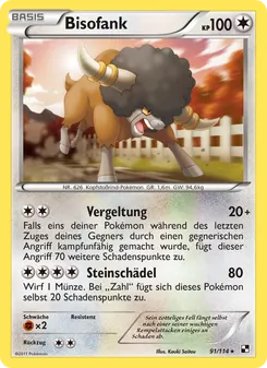 Karte Bisofank aus Schwarz & Weiß, Nummer 91/114