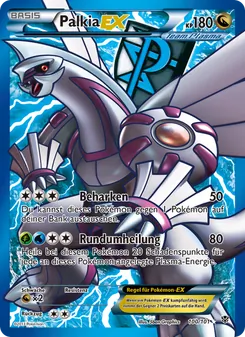 Karte Palkia-EX aus Plasma-Blaster, Nummer 100/101