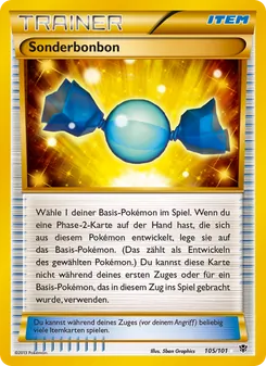 Karte Sonderbonbon aus Plasma-Blaster, Nummer 105/101