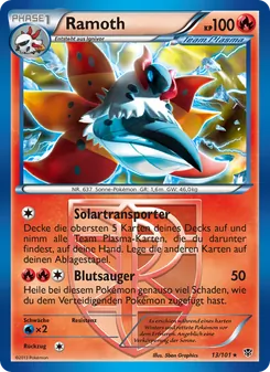 Karte Ramoth aus Plasma-Blaster, Nummer 13/101