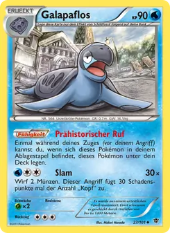 Karte Galapaflos aus Plasma-Blaster, Nummer 27/101
