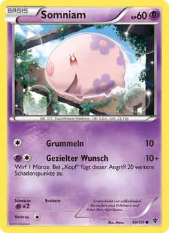 Karte Somniam aus Plasma-Blaster, Nummer 39/101