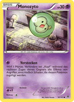Karte Monozyto aus Plasma-Blaster, Nummer 42/101