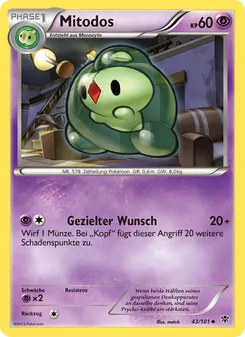 Karte Mitodos aus Plasma-Blaster, Nummer 43/101