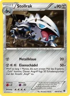 Karte Stollrak aus Plasma-Blaster, Nummer 58/101