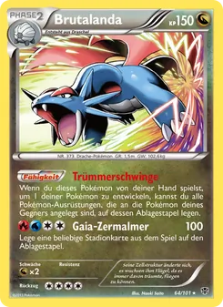 Karte Brutalanda aus Plasma-Blaster, Nummer 64/101