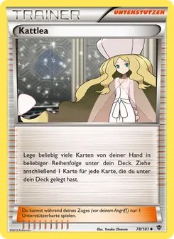 Karte Kattlea aus Plasma-Blaster, Nummer 78/101