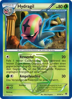 Karte Hydragil aus Plasma-Blaster, Nummer 8/101