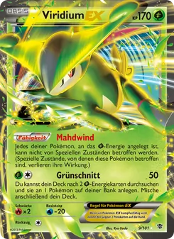 Karte Viridium-EX aus Plasma-Blaster, Nummer 9/101