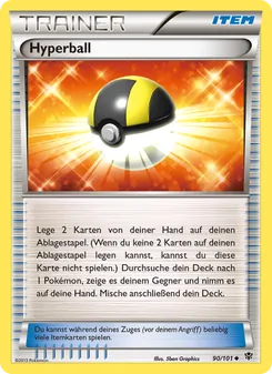 Karte Hyperball aus Plasma-Blaster, Nummer 90/101