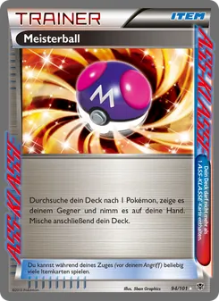 Karte Meisterball aus Plasma-Blaster, Nummer 94/101