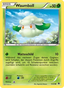 Karte Waumboll aus Aufstreben der Mächtigen, Nummer 10/98