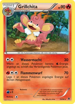 Karte Grillchita aus Aufstreben der Mächtigen, Nummer 19/98