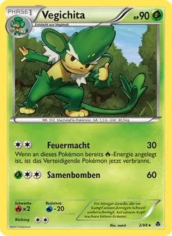 Karte Vegichita aus Aufstreben der Mächtigen, Nummer 2/98