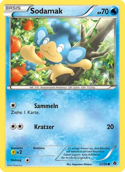 Karte Sodamak aus Aufstreben der Mächtigen, Nummer 22/98