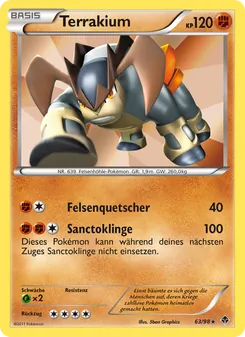 Karte Terrakium aus Aufstreben der Mächtigen, Nummer 63/98