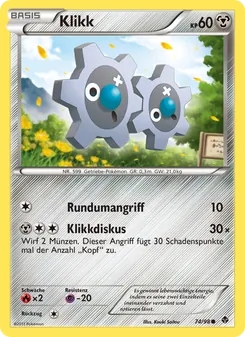 Karte Klikk aus Aufstreben der Mächtigen, Nummer 74/98