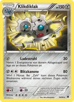 Karte Klikdiklak aus Aufstreben der Mächtigen, Nummer 76/98