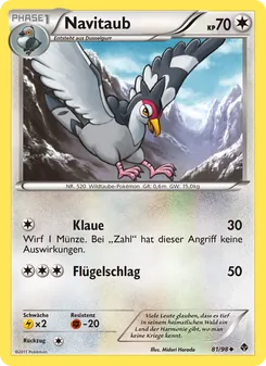 Karte Navitaub aus Aufstreben der Mächtigen, Nummer 81/98