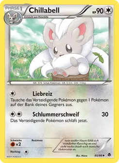 Karte Chillabell aus Aufstreben der Mächtigen, Nummer 85/98
