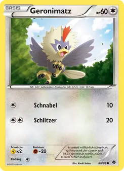 Karte Geronimatz aus Aufstreben der Mächtigen, Nummer 86/98
