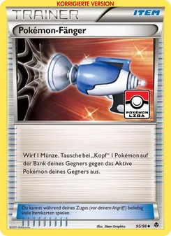 Karte Pokémon-Fänger aus Aufstreben der Mächtigen, Nummer 95/98