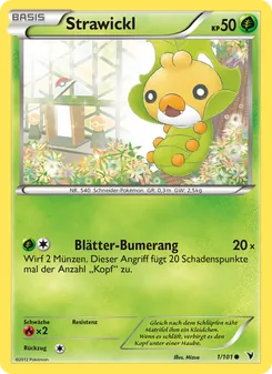 Karte Strawickl aus Königliche Siege, Nummer 1/101