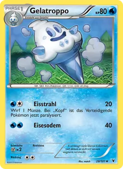 Karte Gelatroppo aus Königliche Siege, Nummer 28/101