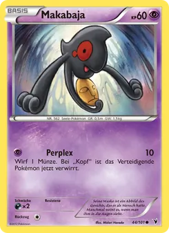 Karte Makabaja aus Königliche Siege, Nummer 44/101